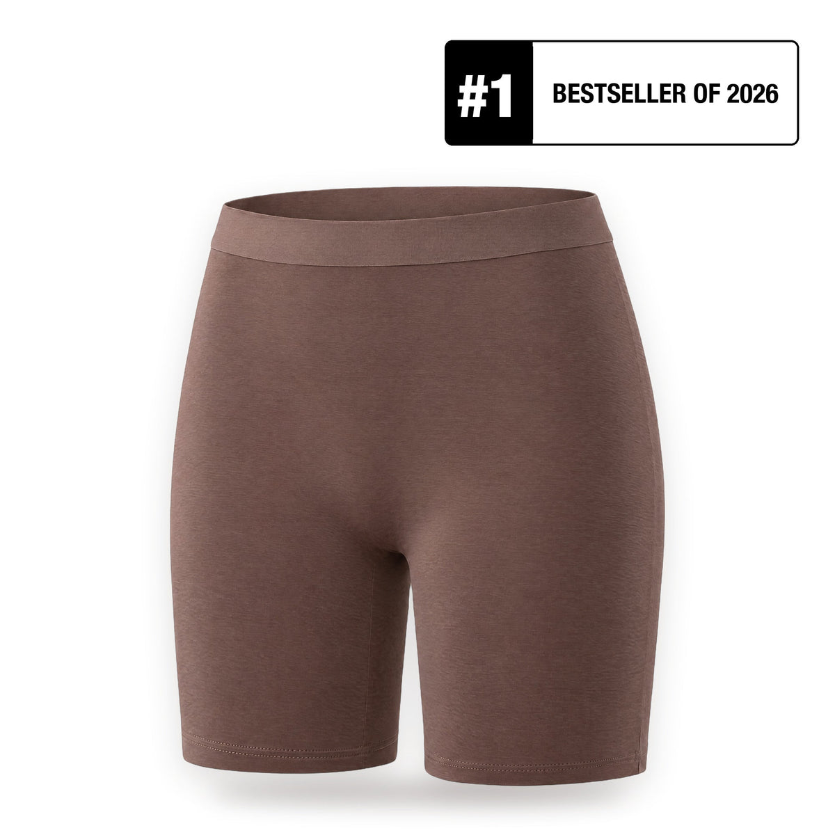 3-in-1 Bamboo Boxer Shorts, mocha