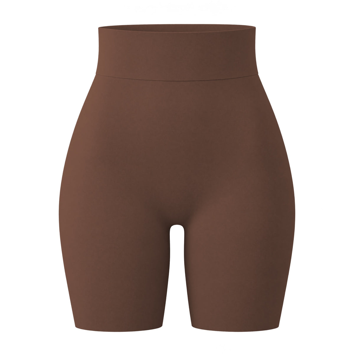 Short gainant mi-cuisse — photo produit (moka)
