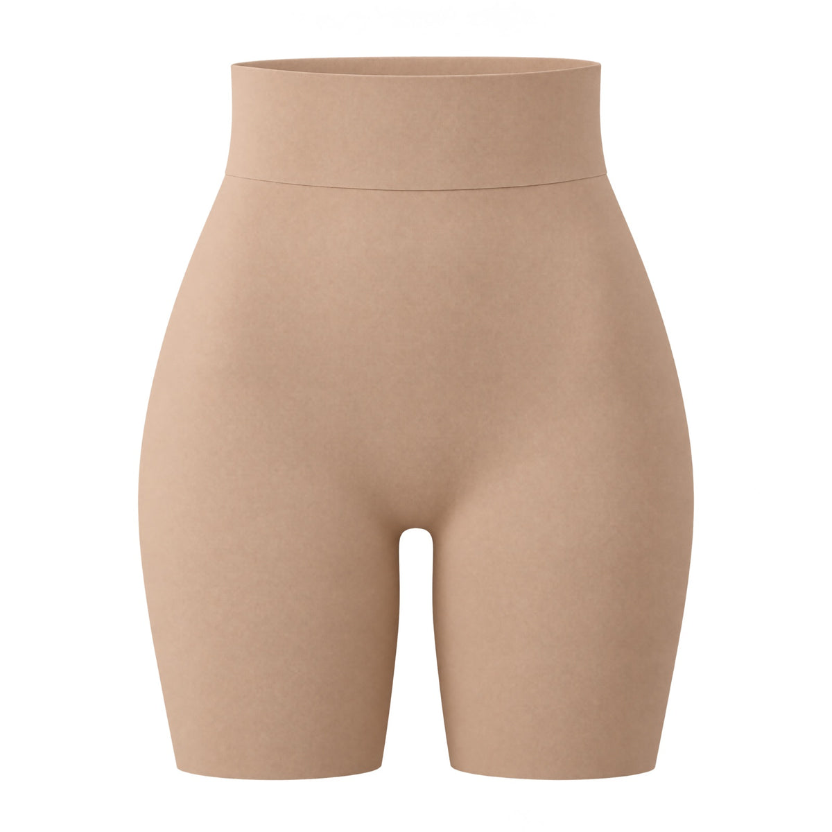 The Mid-Thigh Smoothing Short — packshot nude