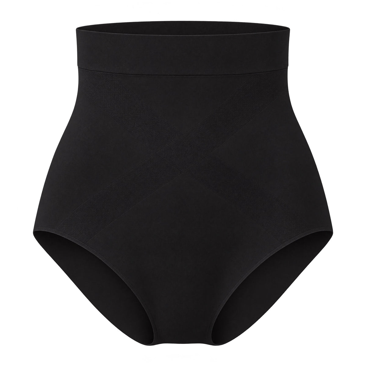 Culotte gainante taille haute — photo produit (noir)