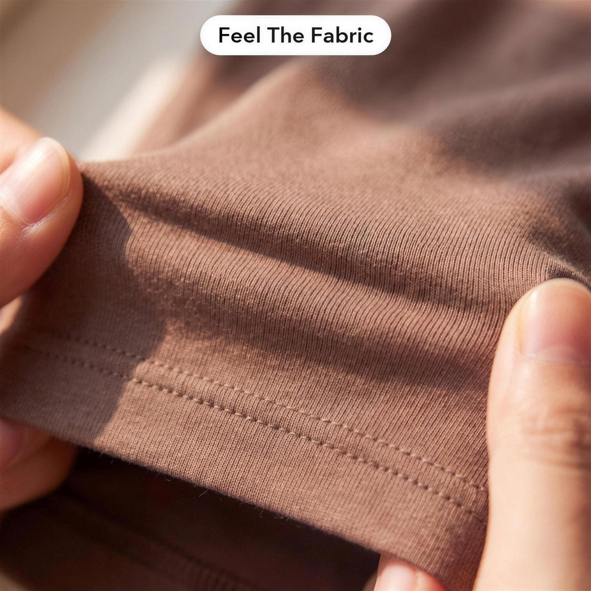 Feel the fabric: soft bamboo knit