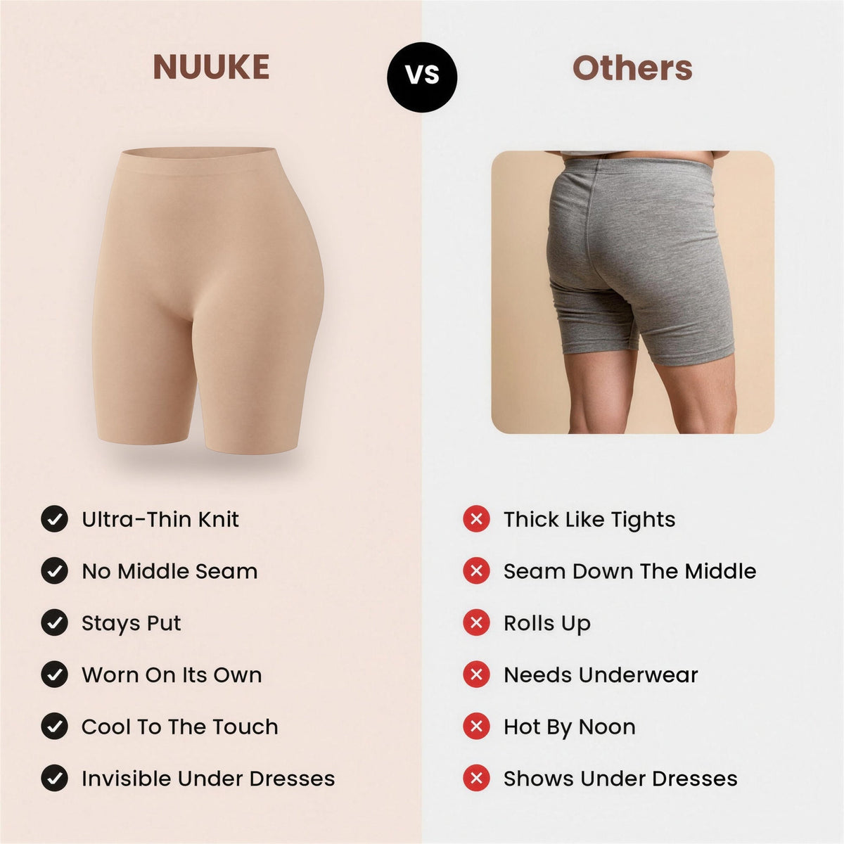 FrostKnit Invisible Shorts