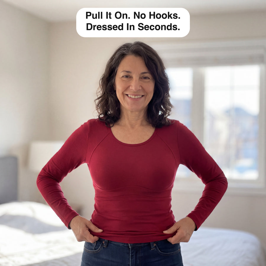 No hooks, no clasps
