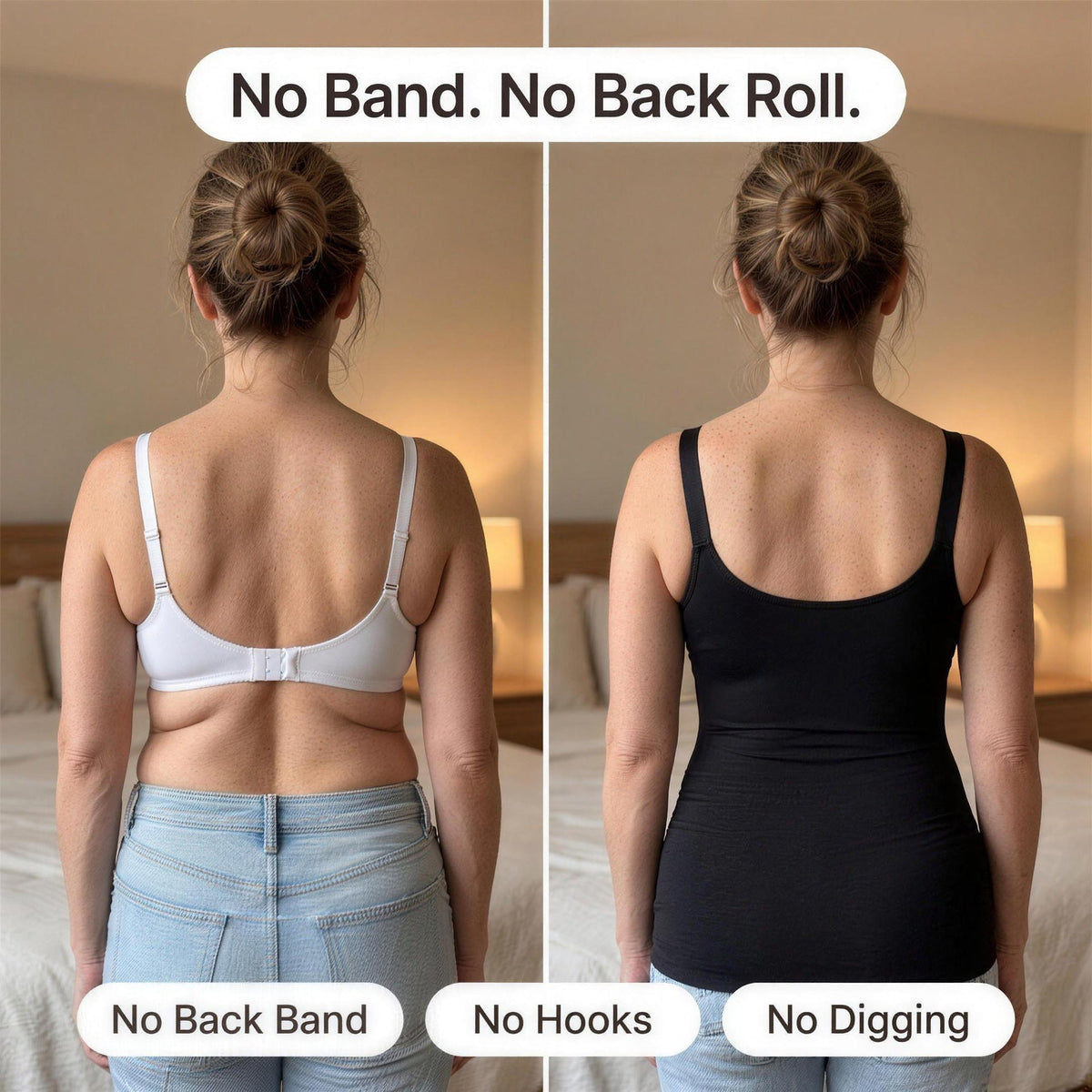 No band. No back roll.