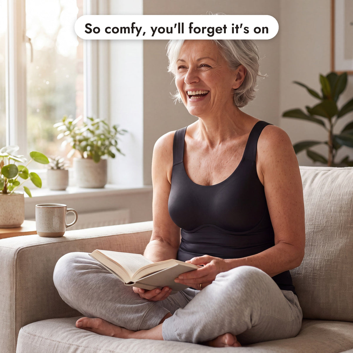 So comfy, you'll forget it's on