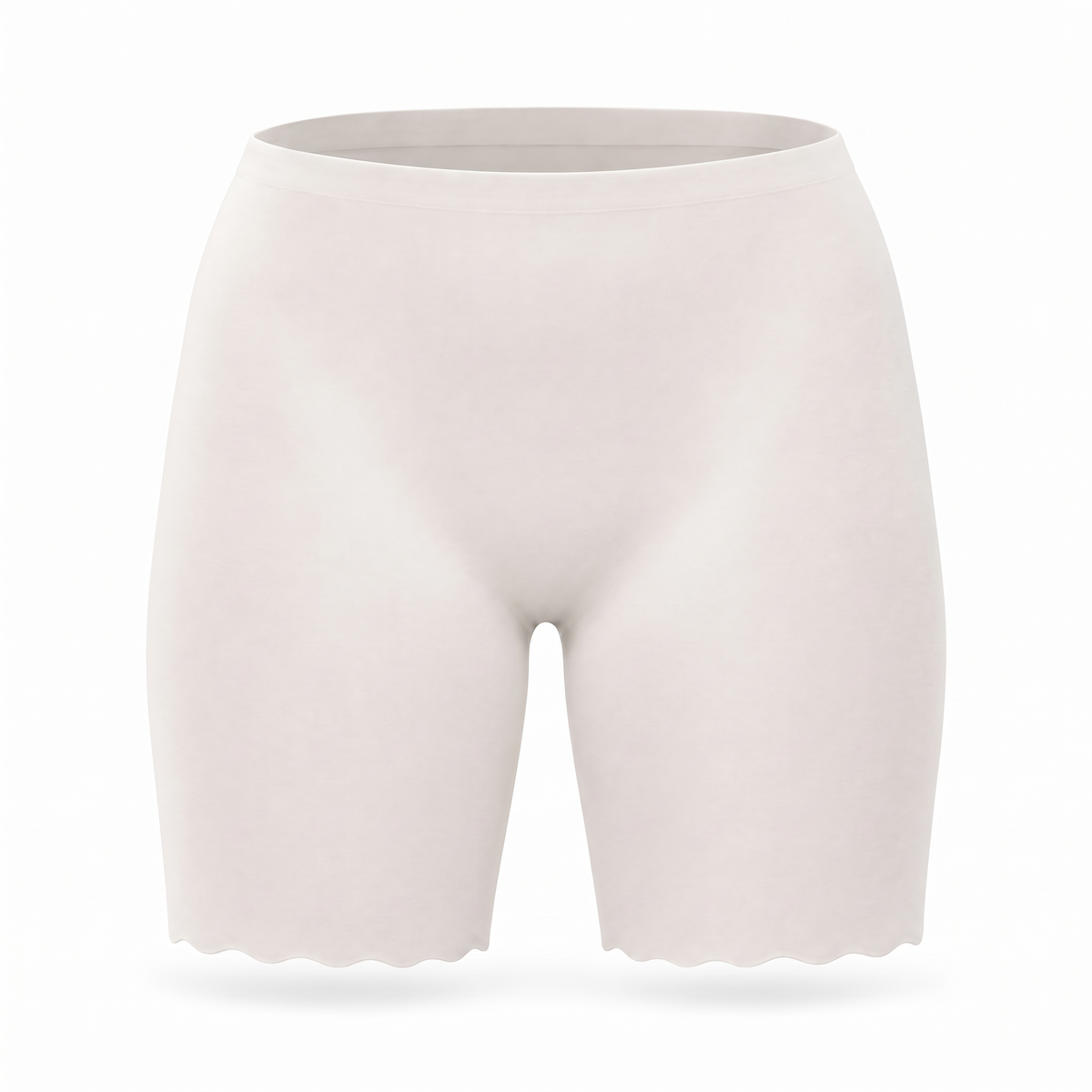 The Cool Sensation Anti-Chafe Panty in pearl, front view