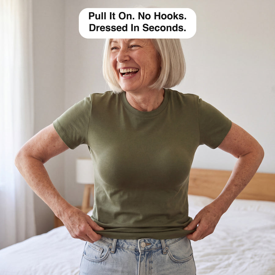 No hooks, no clasps