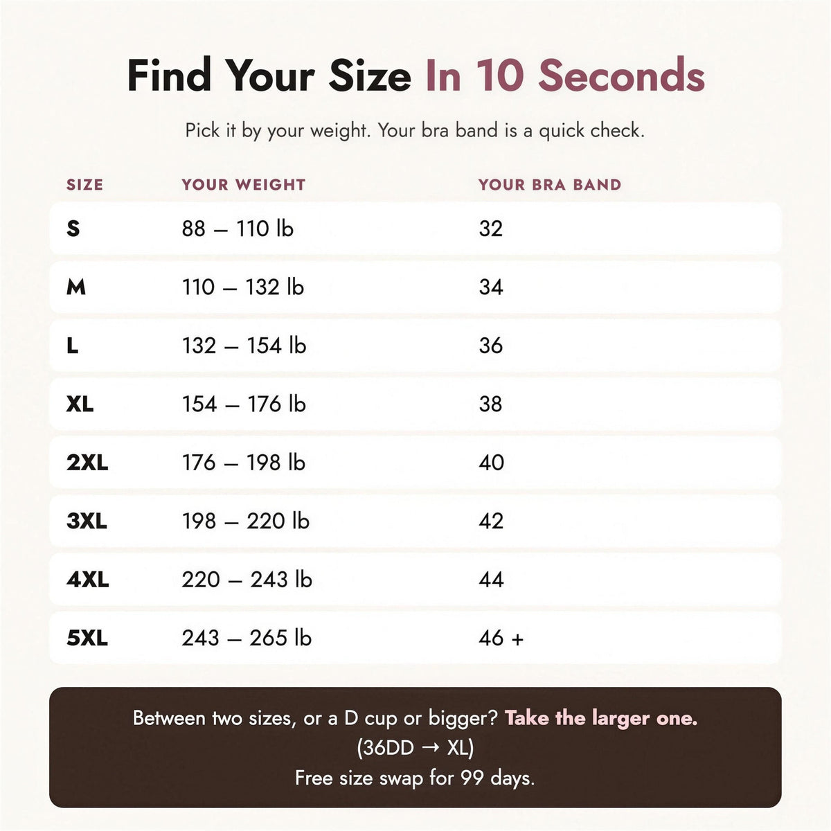 Size guide
